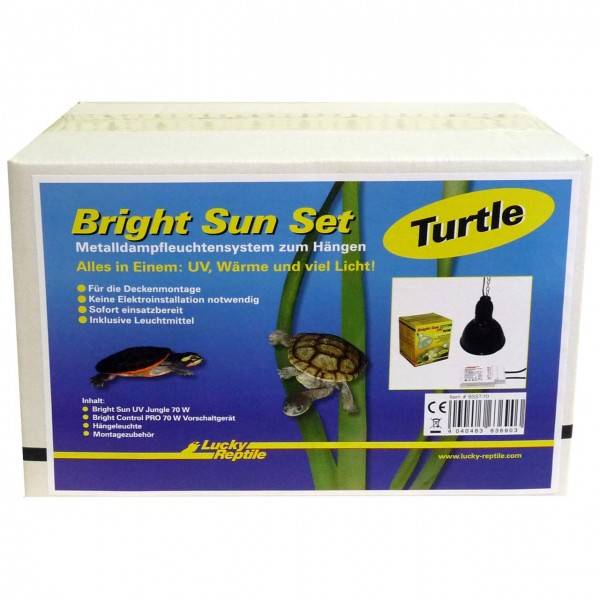 Lucky Reptile Bright Sun Set "Turtle" 70 W  enthält 1x Bright Sun, 1x EVG, Refl., etc.