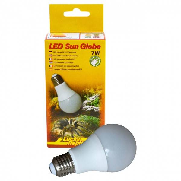 Lucky Reptile LED Sun Globe  7W  E27, 230V