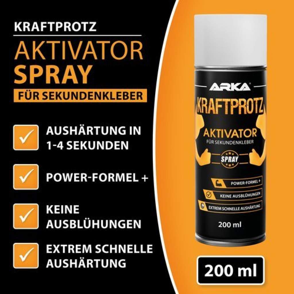 KRAFTPROTZ AKTIVATOR für Sekundenkleber