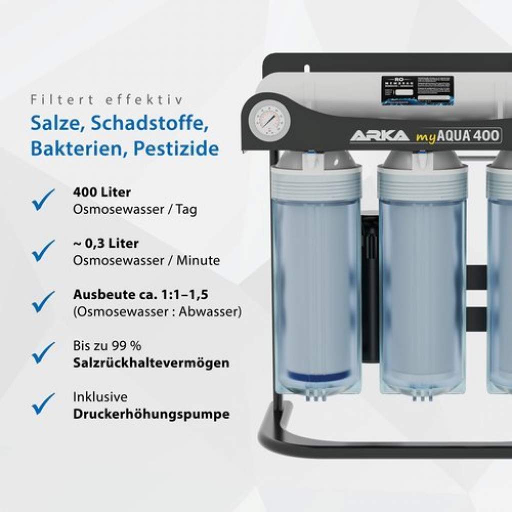 ARKA myAQUA® 400 Umkehrosmoseanlage