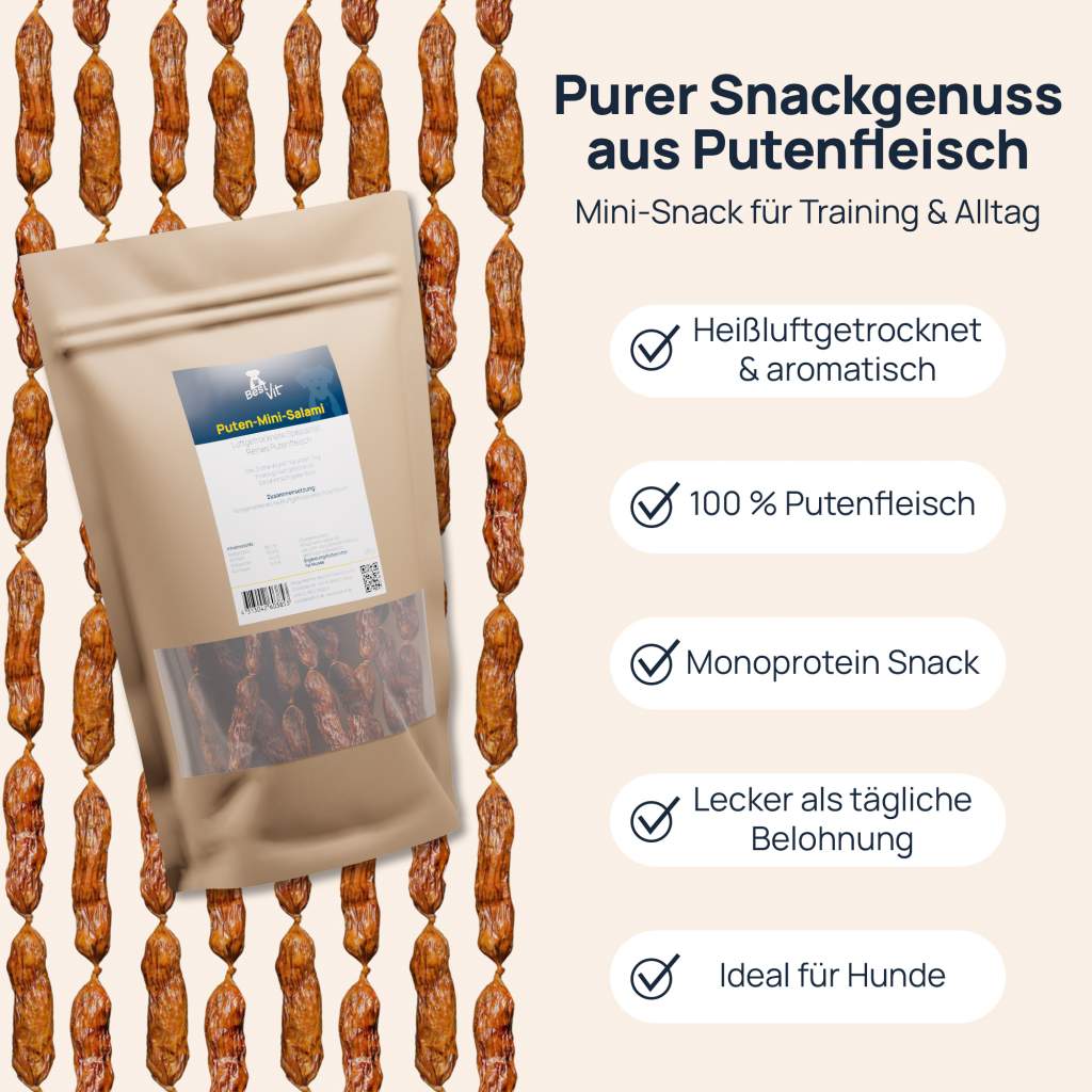 Puten-Mini-Salami