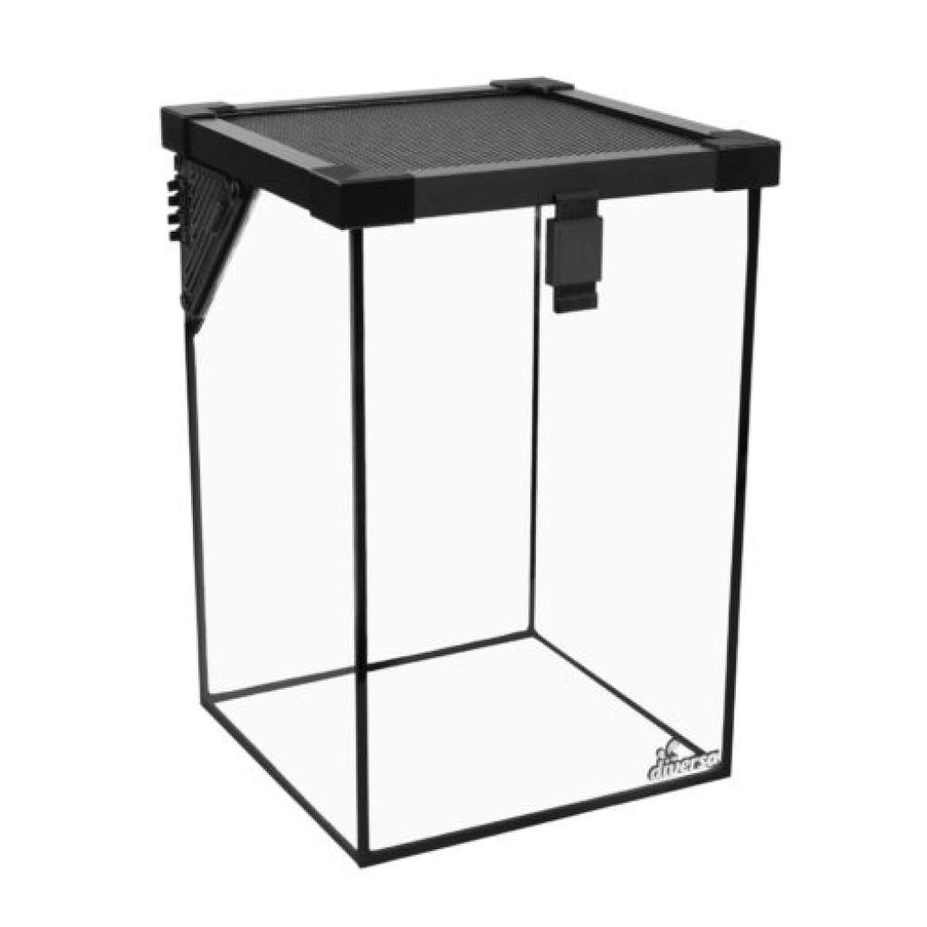 TERRARIUM MIT SCHIEBENETZ