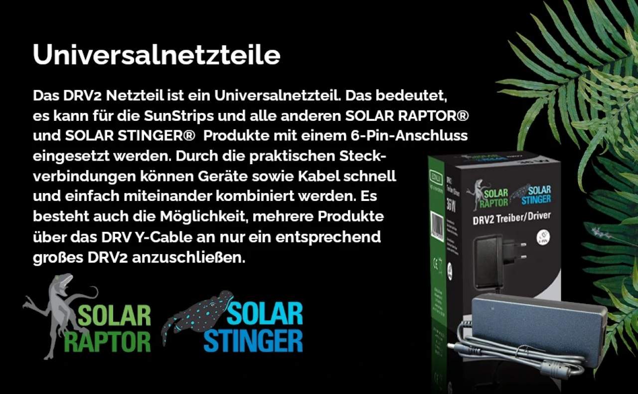 SOLAR STINGER® / SOLAR RAPTOR® DRV2