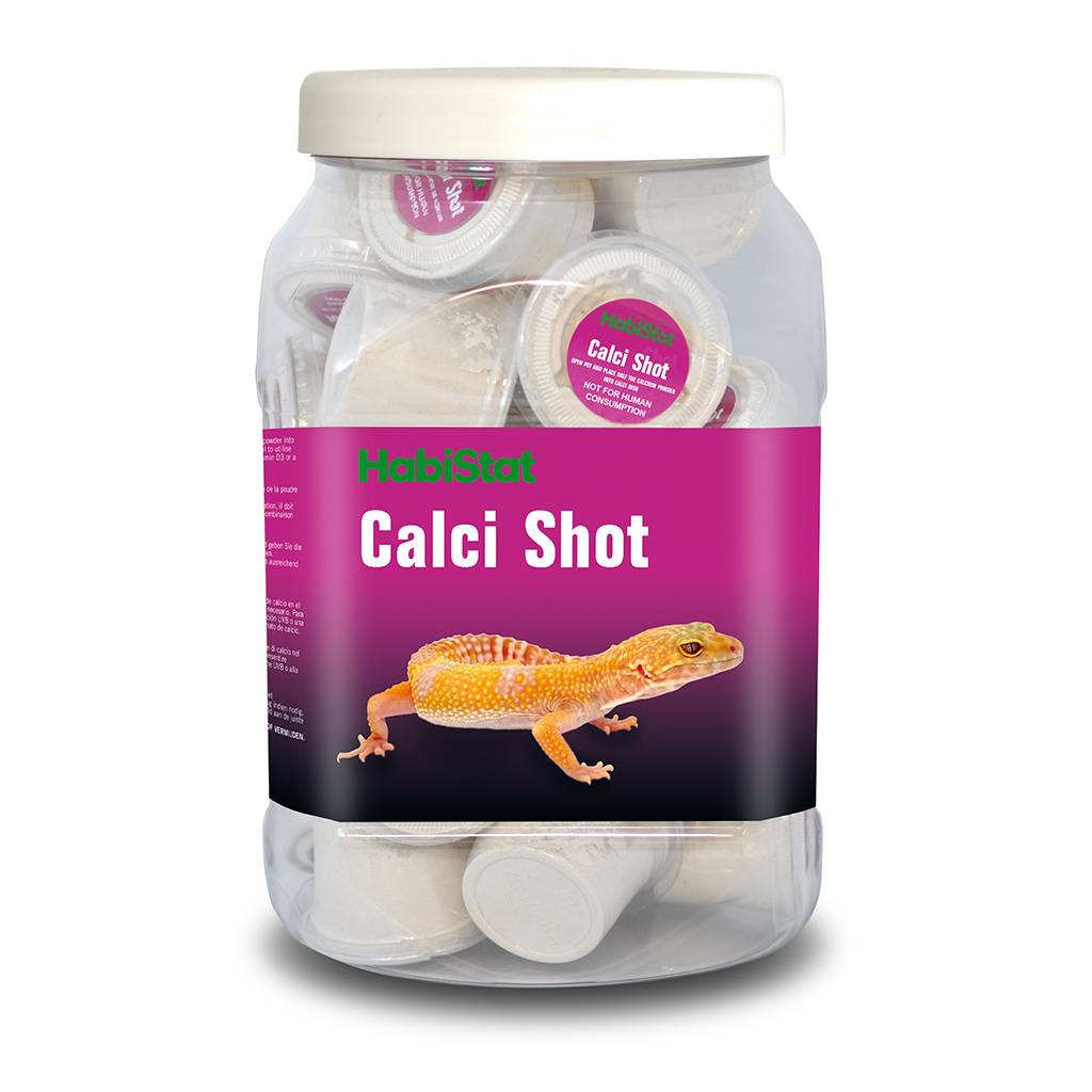 HabiStat Calci Shot Displayglas, 30 Töpfe