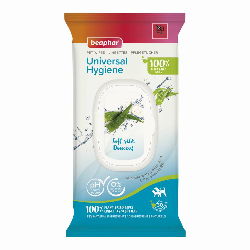 Beaphar Pflegetücher Universal Hygiene, 30 St.