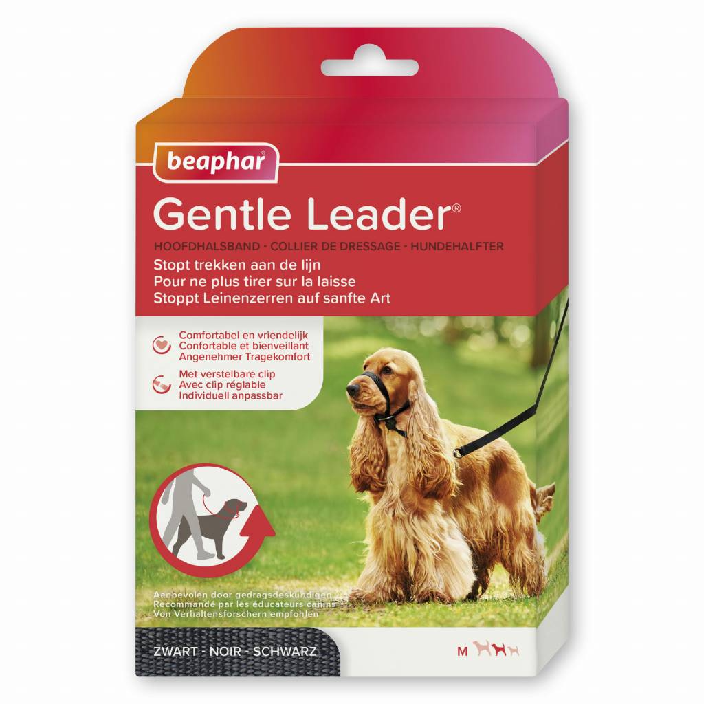 Beaphar Gentle Leader®, Größe: M, Farbe: schwarz