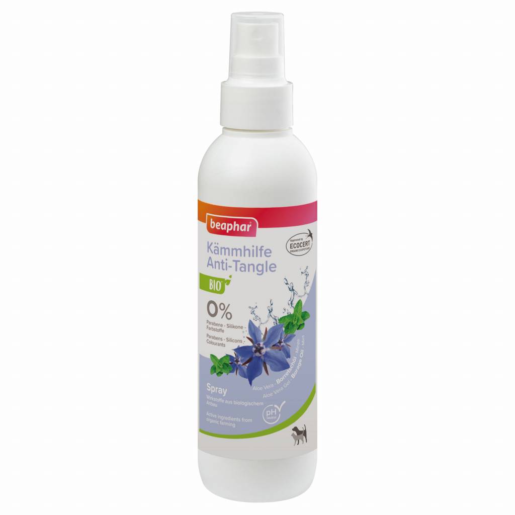 Beaphar Bio Kämmhilfe Spray, 200ml