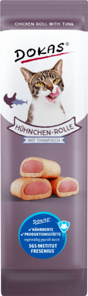 Hühnchen-Rolle mit Thunfisch