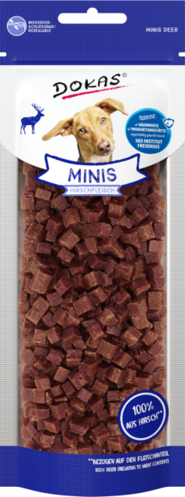 Minis mit Hirschfleisch 60 g