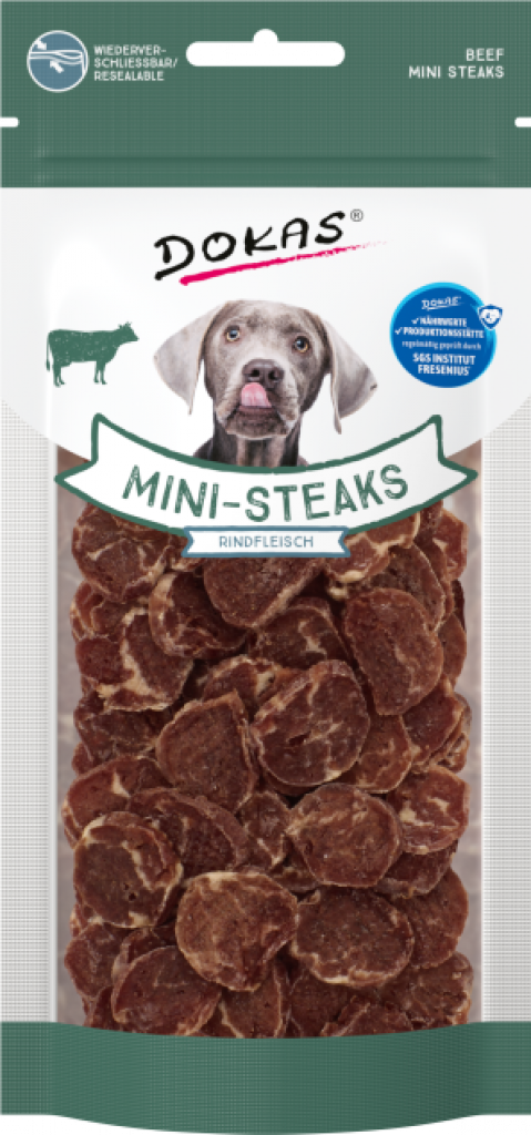 Mini-Steaks Rindfleisch 50 g