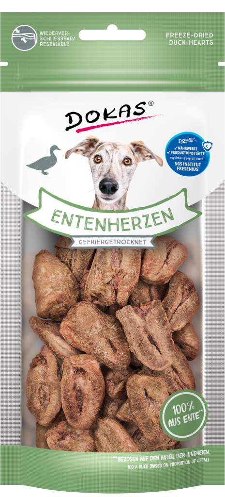 Entenherzen gefriergetrocknet 22 g