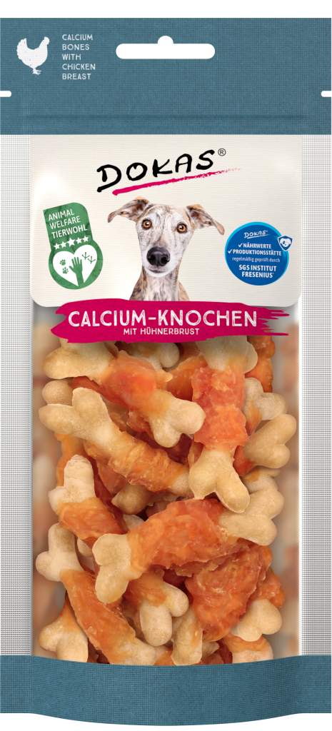 Calcium-Knochen mit Hühnerbrust