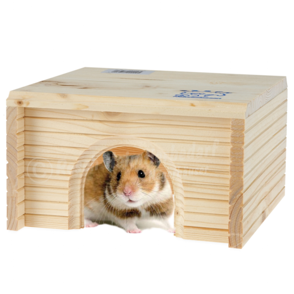Hamster Blockhaus