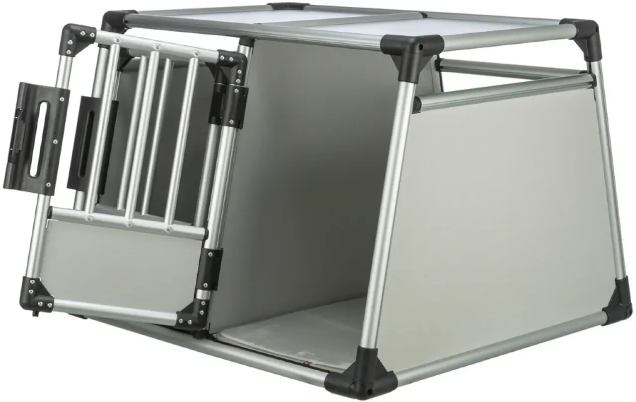 Doppel-Transportbox, Aluminium