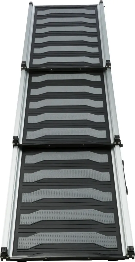 3-fach Teleskop-Rampe, Aluminium/TPR
