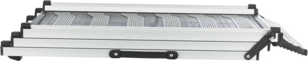 3-fach Teleskop-Rampe, Aluminium/TPR