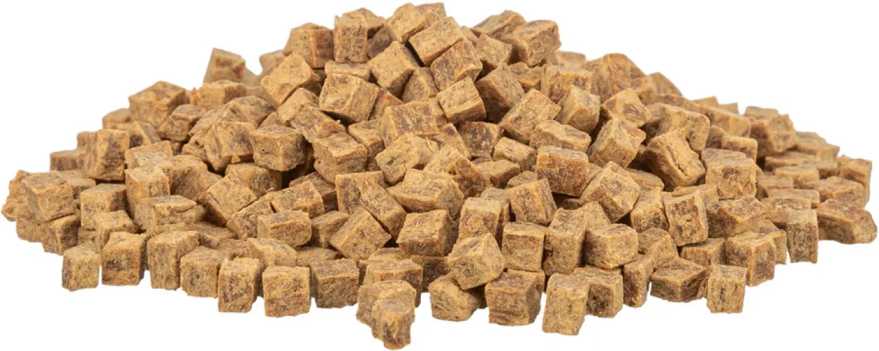Mini Cubes mit Hühnerbrust & Hühnerleber