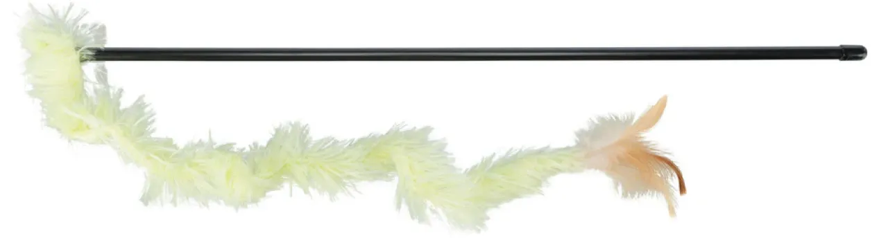 Spielangel mit Plüschband