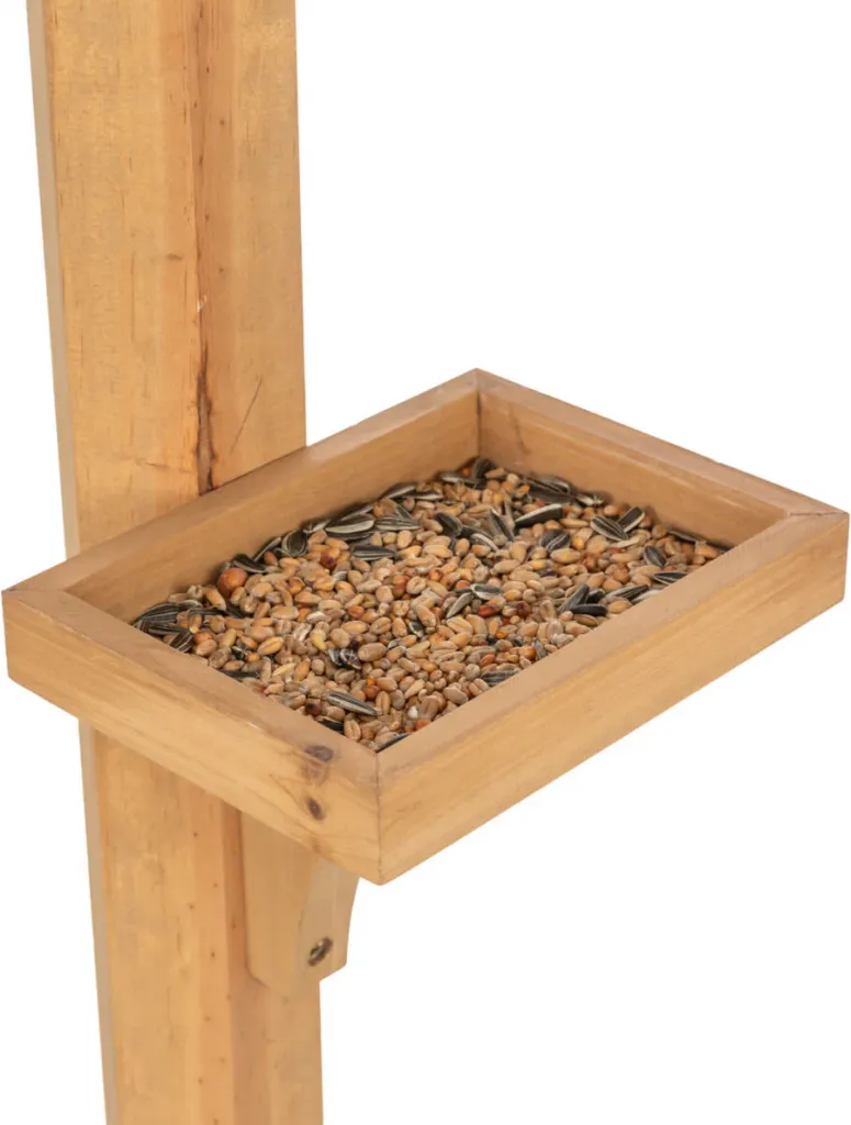 Vogelfutterhaus mit Ständer
