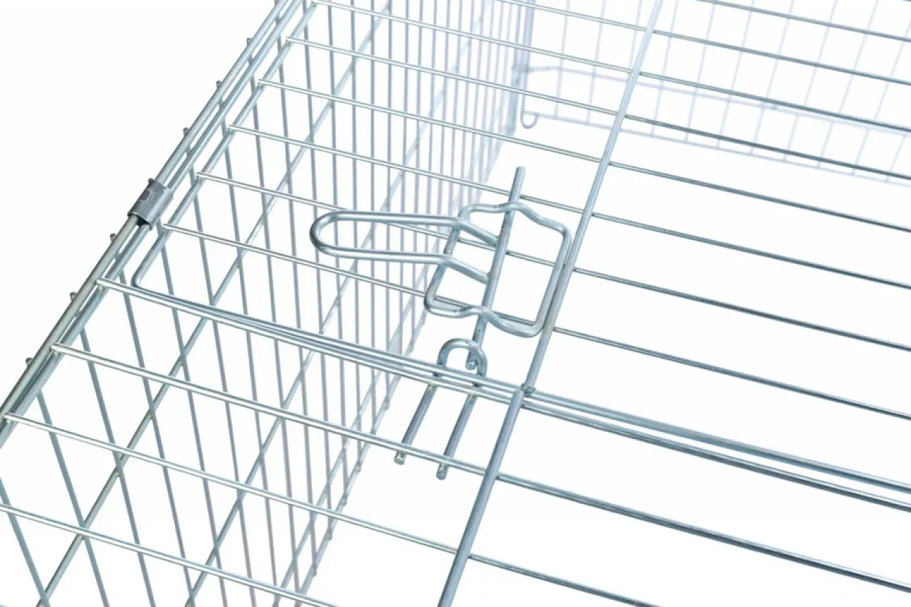 Freilaufgehege mit Abdeckung