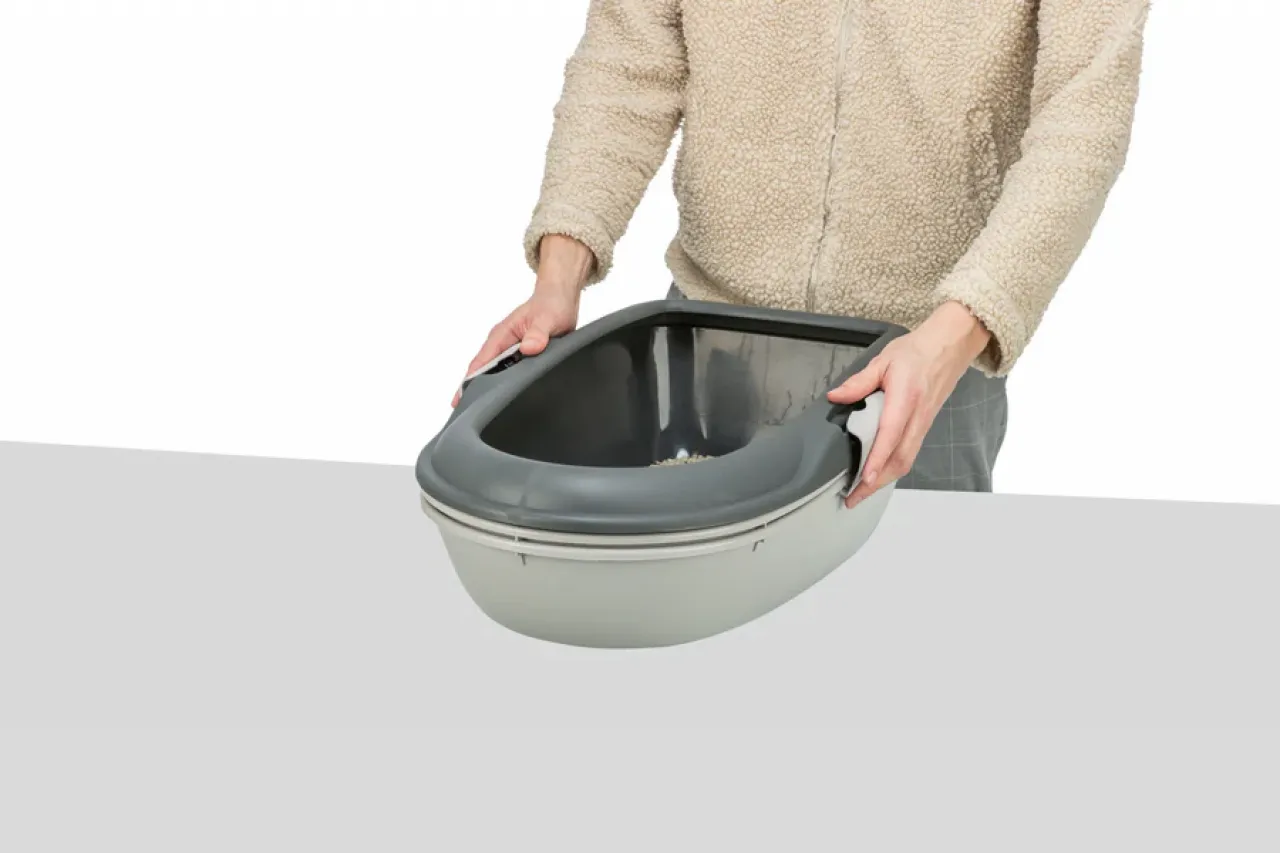 Katzentoilette Berto, 3tlg., mit Trennsystem