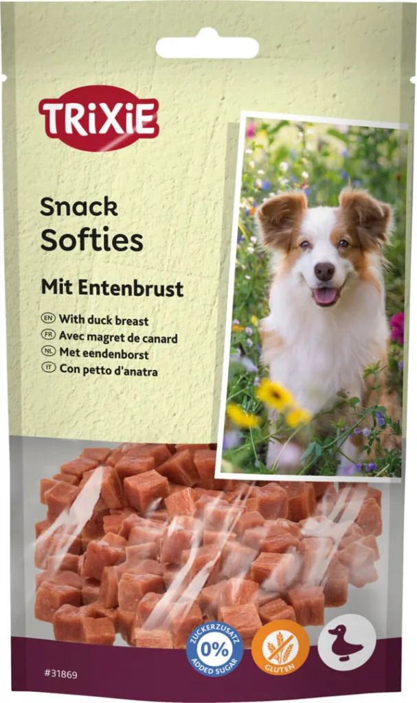 Softies mit Entenbrust
