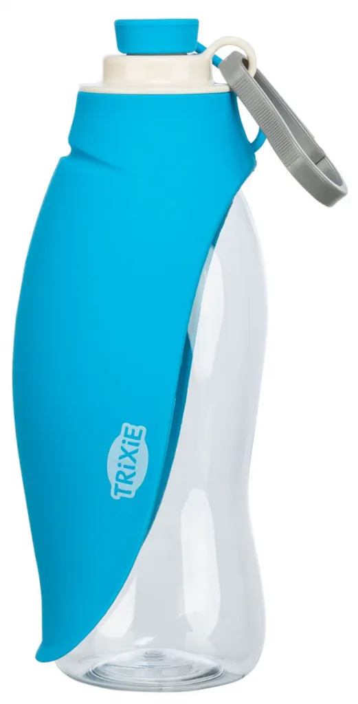 Flasche mit Trinknapf