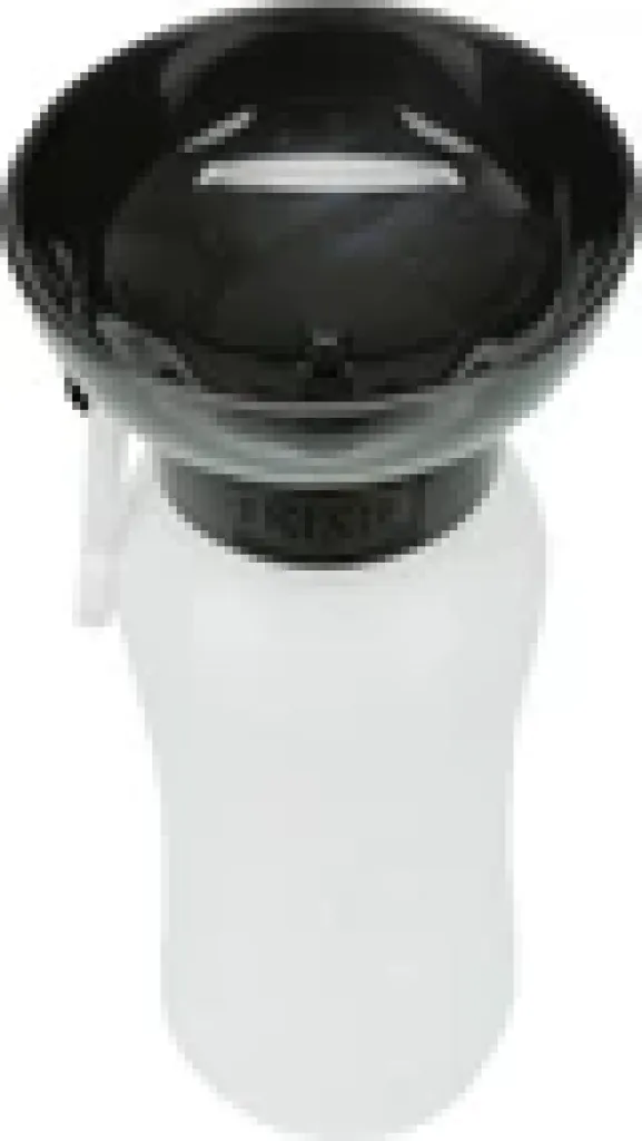 Flasche mit Trinknapf