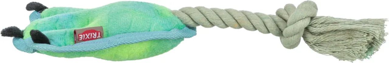 Hundeplüschtier Tatze am Tau