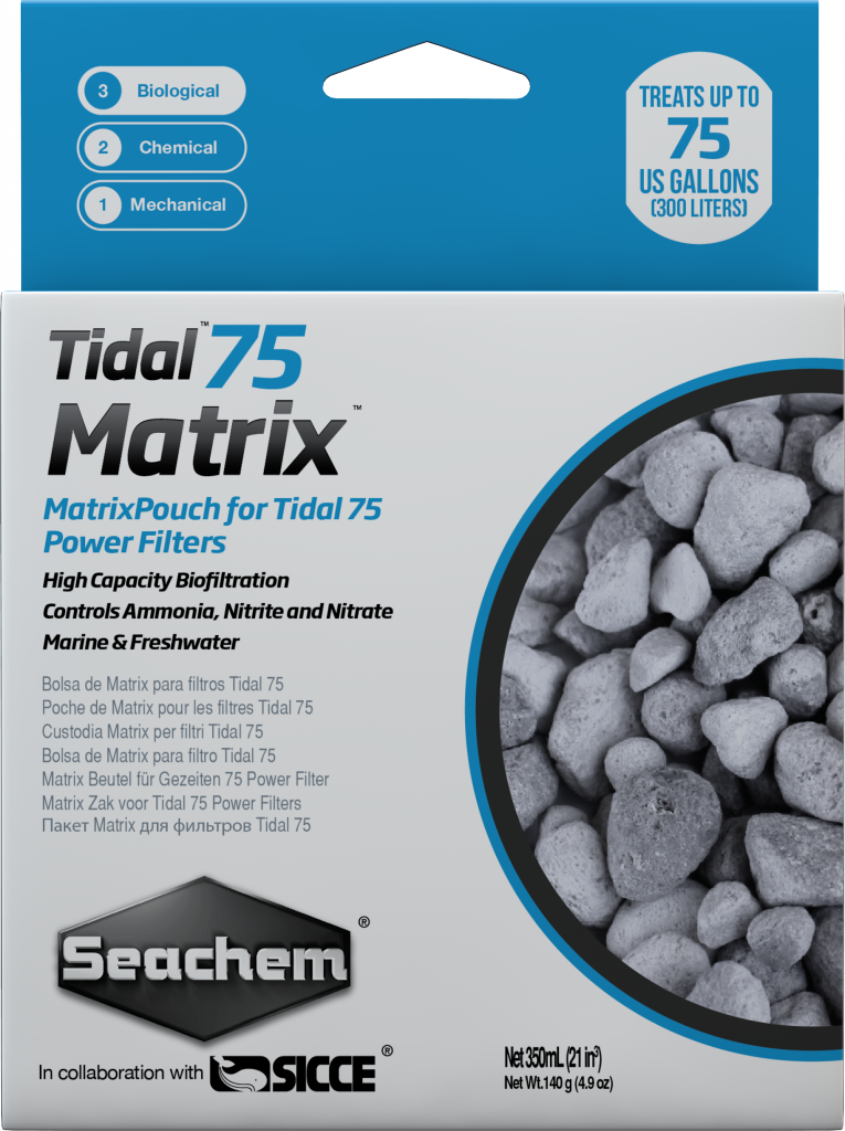 Tidal Matrix Filtermedium