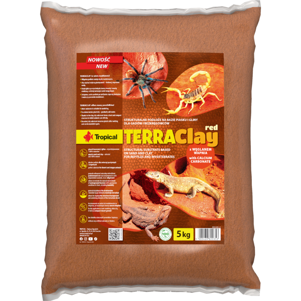 TERRAClay Substrat aus Sand und Ton