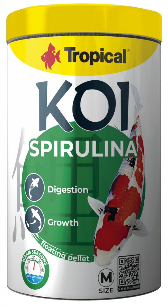 Koi Spirulina Pellet Size "M" & "L"