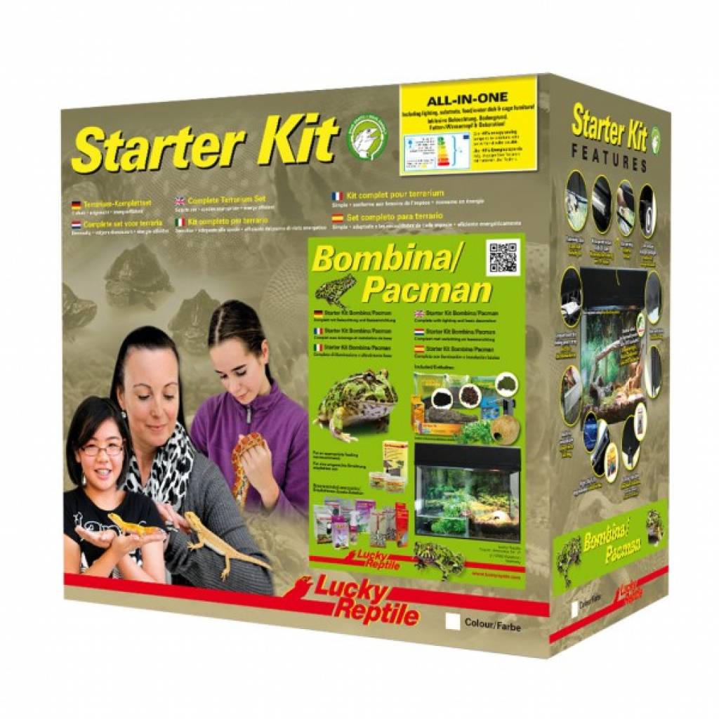 Lucky Reptile Starter Kit "Bombina/Pacman"