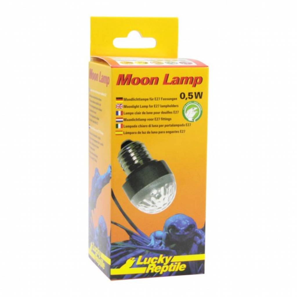 Lucky Reptile Moon Lamp E27 Lampe mit Mondlicht LED