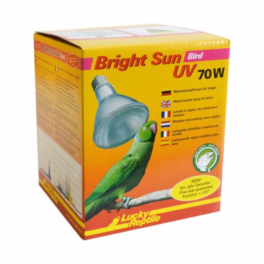 Bright Sun UV Bird 70 W  Metalldampflampe für E27 Fassungen