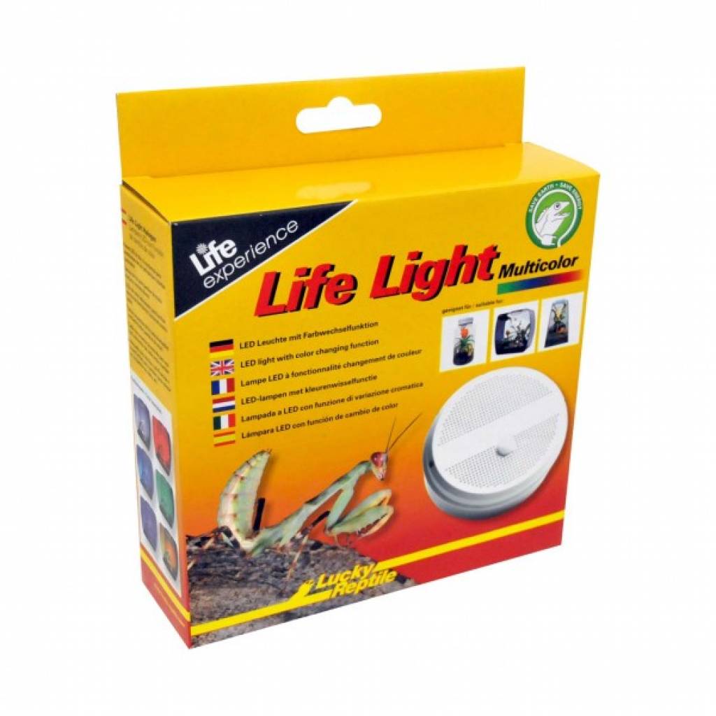 Lucky Reptile Life Light Multicolor mit Farbwechselfunktion